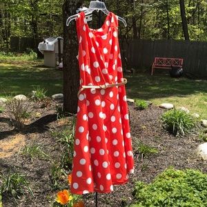 Polkadot dress barn dressed